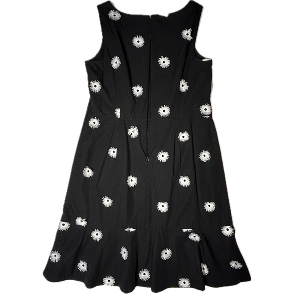 Talbots Dress - Black Embroidered - 10P - Picture 3 of 14